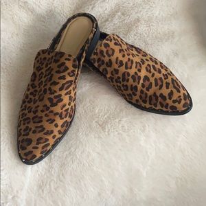Very Volatile cheetah mule shoe